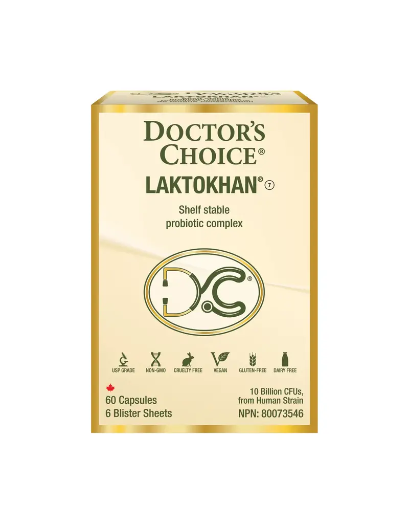 Doctor's Choice Doctor's Choice Laktokhan Probiotic Complex 60 Caps