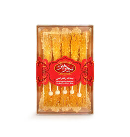 Saffron Rock Candy 10 Wooden Sticks Crystal Box - Saharkhiz