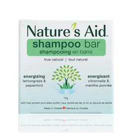 Nature's Aid Bar Shampoo Energizing Lemongrass & Peppermint