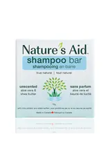 Nature's Aid Bar Shampoo Unscented  Aloe Vera & Shea Butter