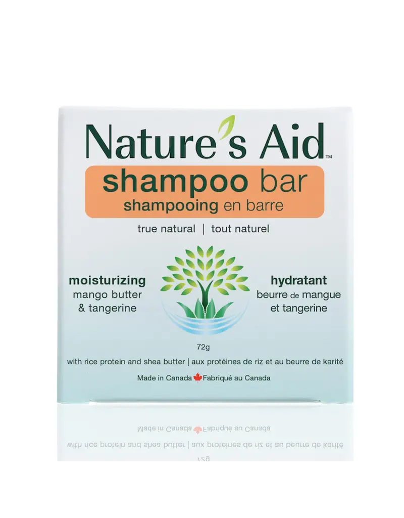 Nature's Aid Bar Shampoo Moisturizing Mango & Tangerine