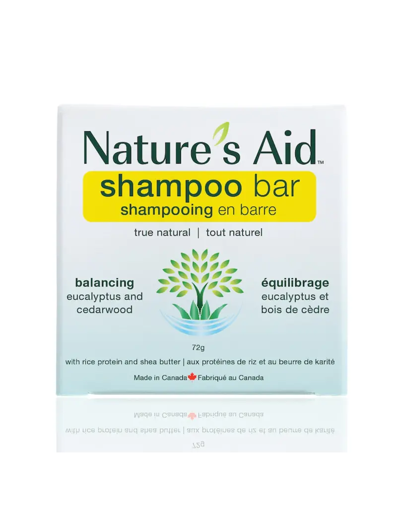 Nature's Aid Bar Shampoo Balancing Eucalyptus & Cedarwood
