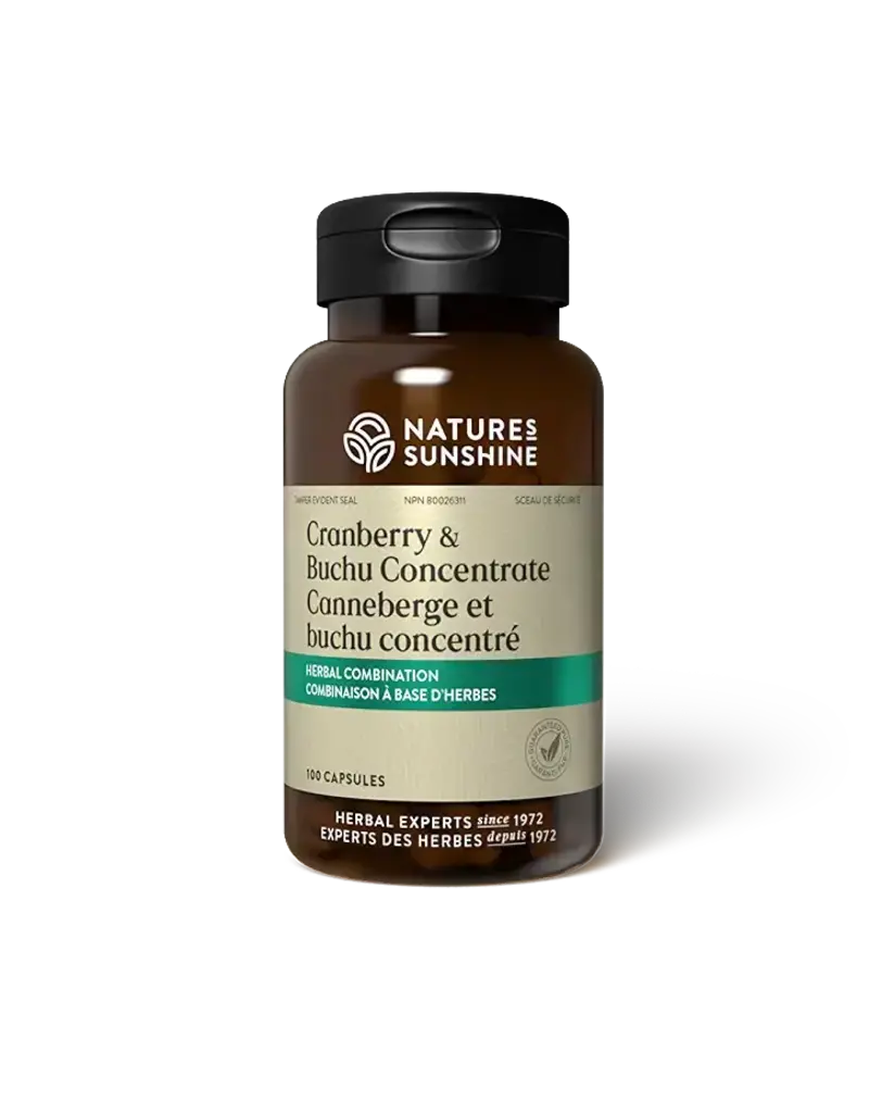 Nature's Sunshine Cranberry & Buchu Concentrate (100 capsules)