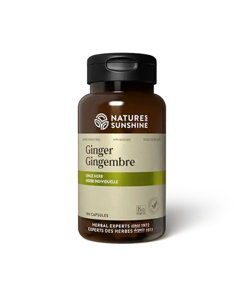 Nature's Sunshine Ginger (100 capsules)