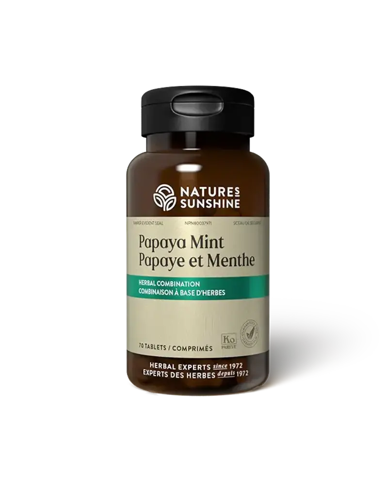 Nature's Sunshine Papaya Mint (70 chewable tablets)