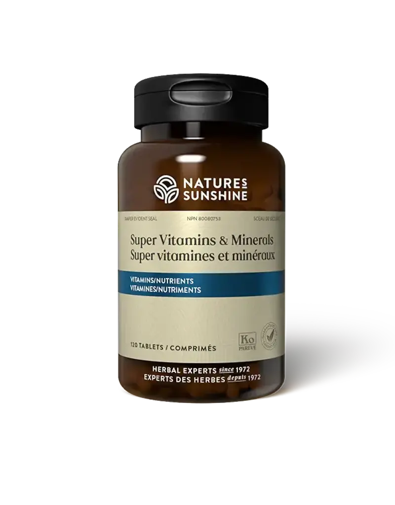 Nature's Sunshine Super Vitamins & Minerals (120 tablets)