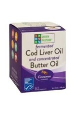 Green Pasture Products Fermented Cod Liver Oil & Butter Oil Cinnamon Gel 6.4 fl.oz.