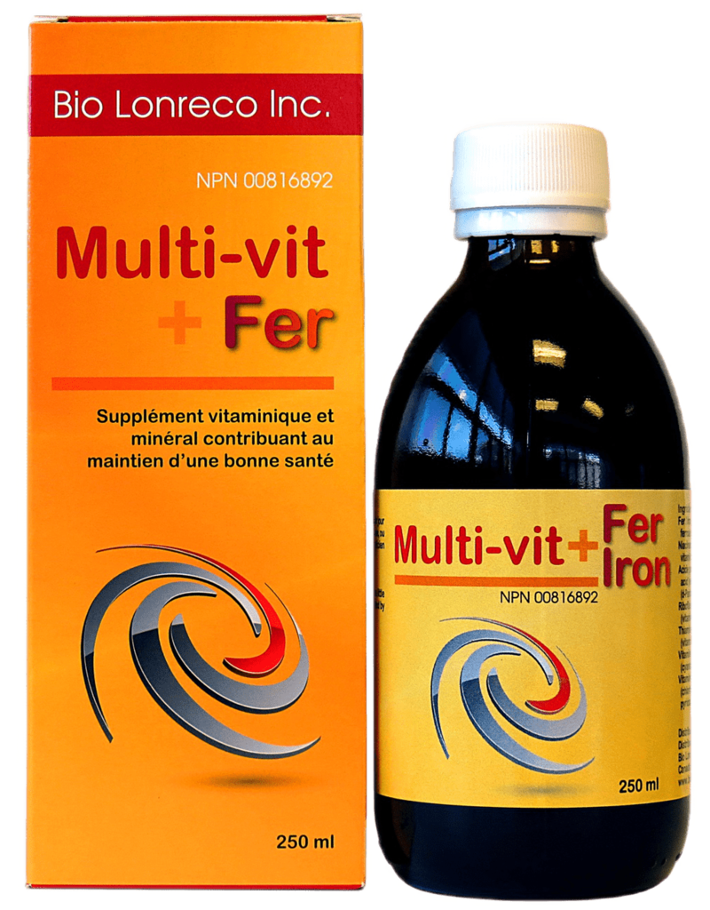 Multi Vitamin and Iron, Bottle