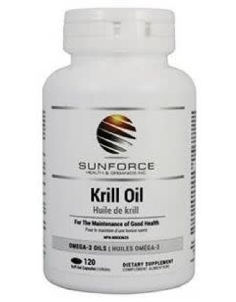 Sunforce Krill Oil, 120 Capsules