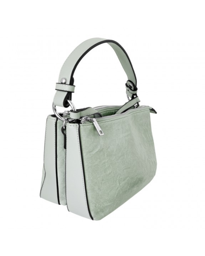 Caracol Caracol Sac A Main Ganse A Main Et Bandouliere Menthe Boutique Nomade