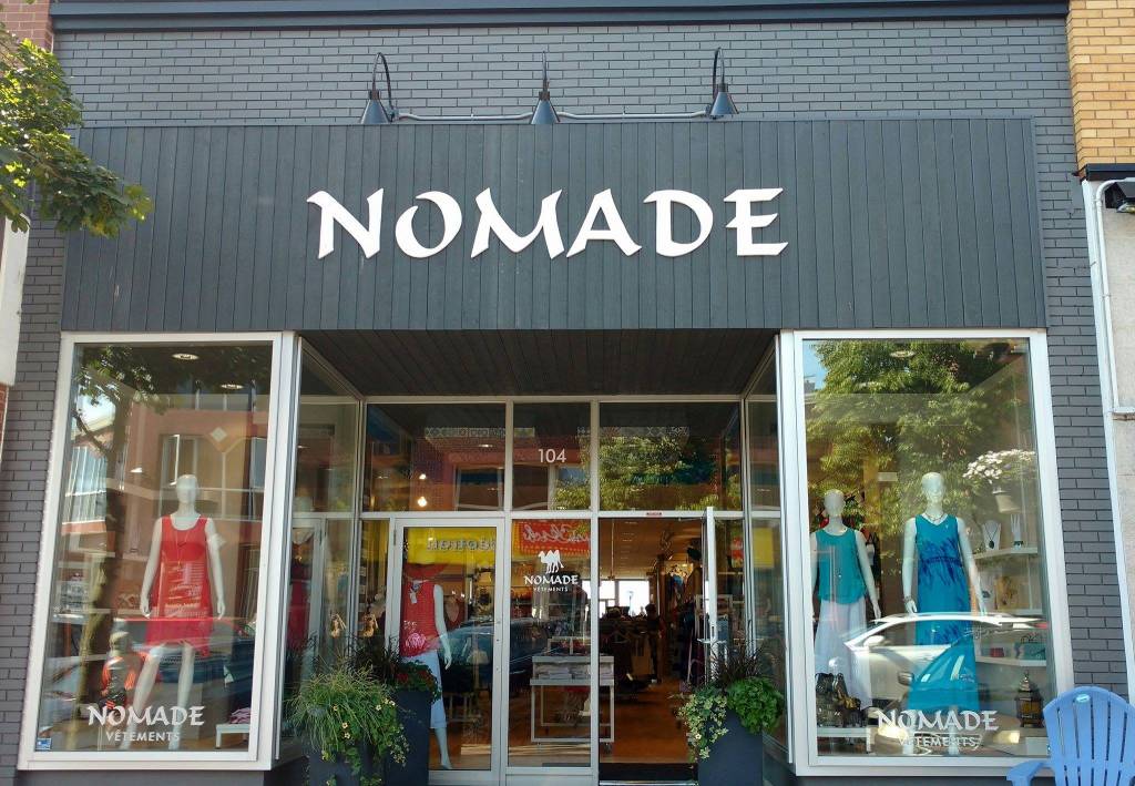 Le nouveau look de la boutique Nomade!