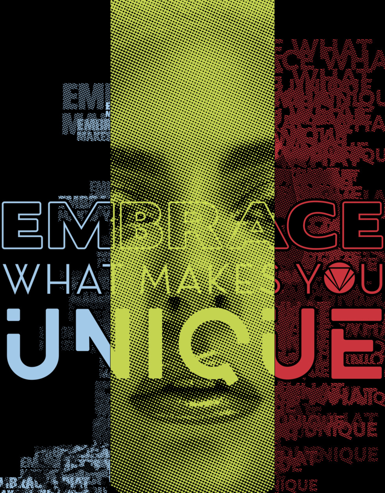 SPOTLIGHT x EMBRACE WHAT MAKES YOU UNIQUE COLLAB - RED