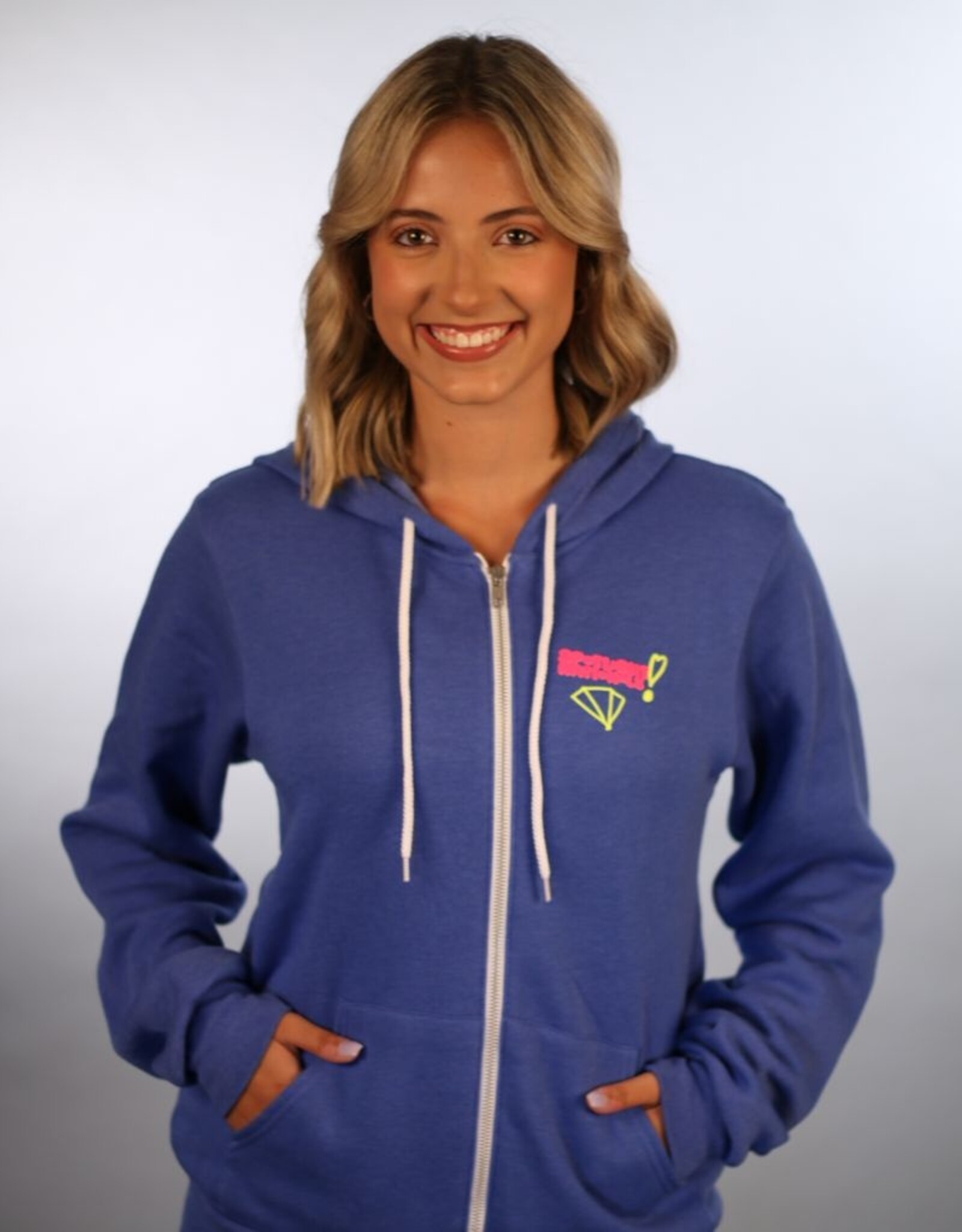 2024 Nationals Blue Zip Hoodie