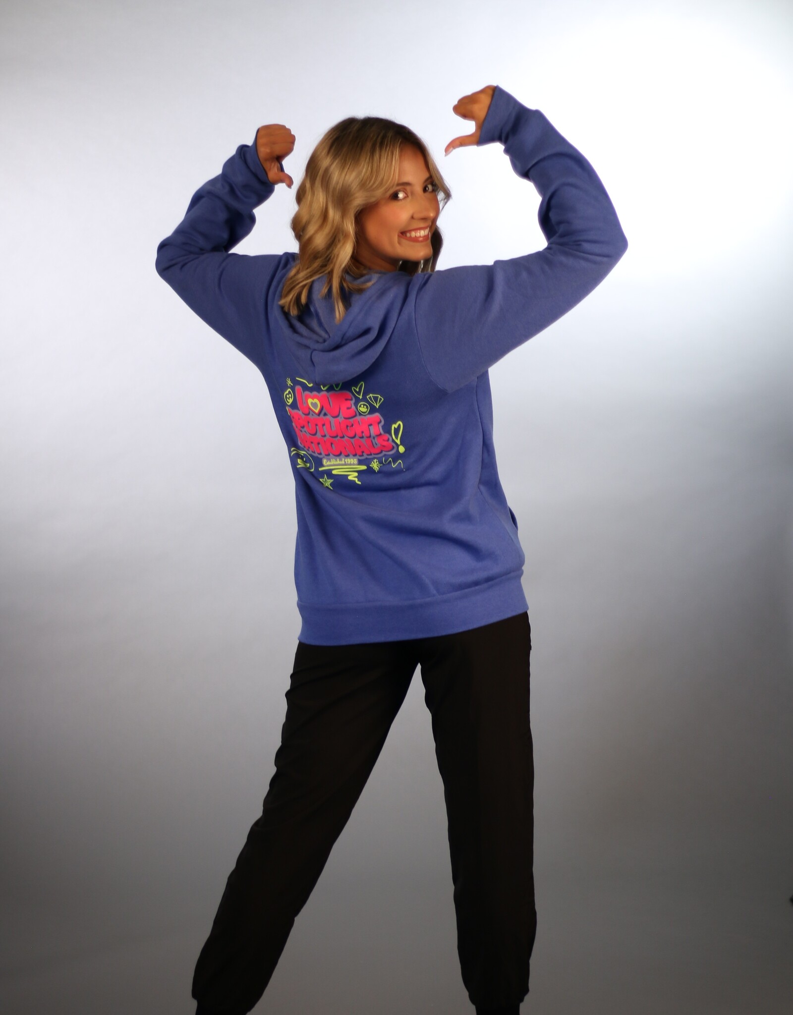 2024 Nationals Blue Zip Hoodie