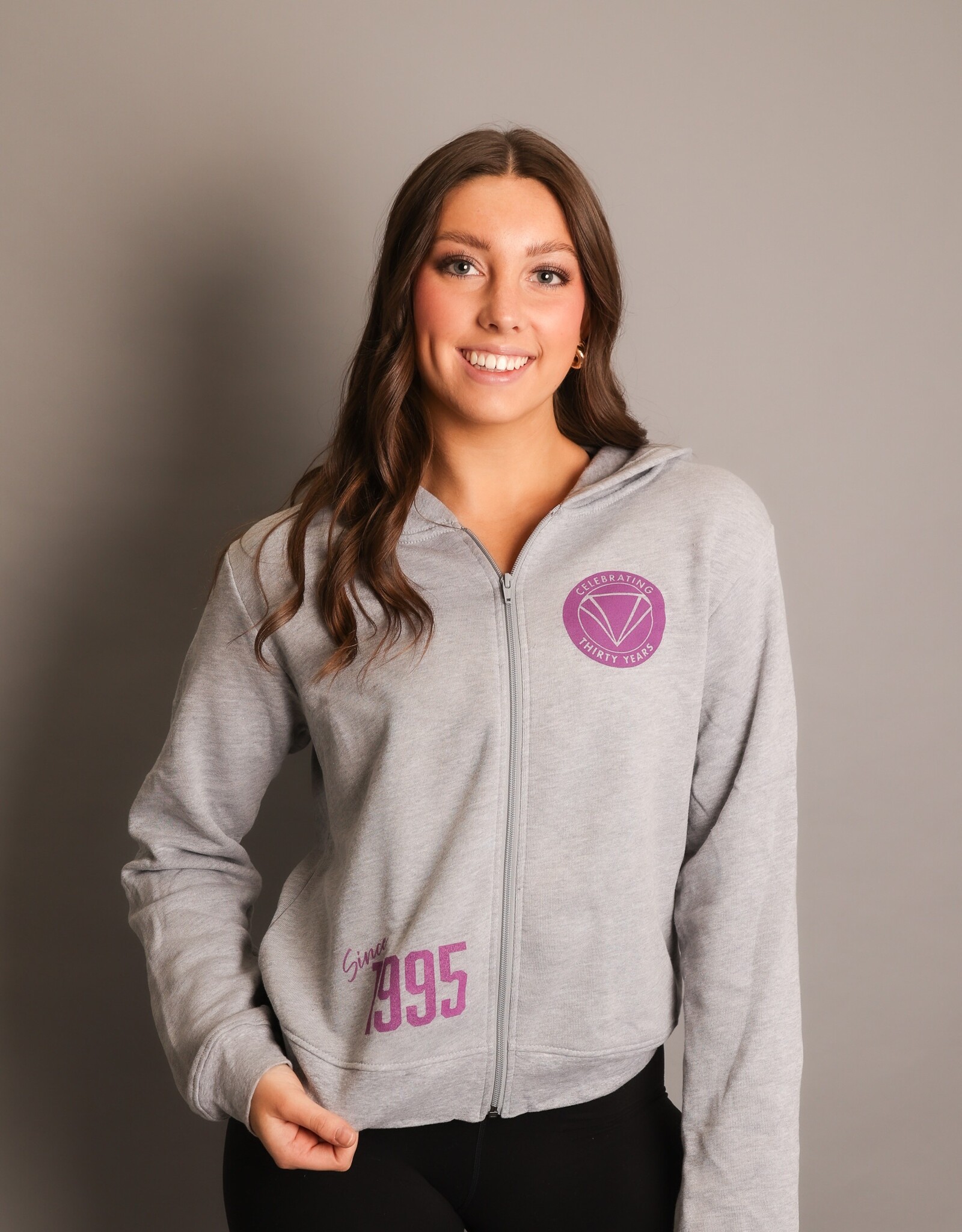 30TH ANNIVERSARY ZIP UP HOODIE
