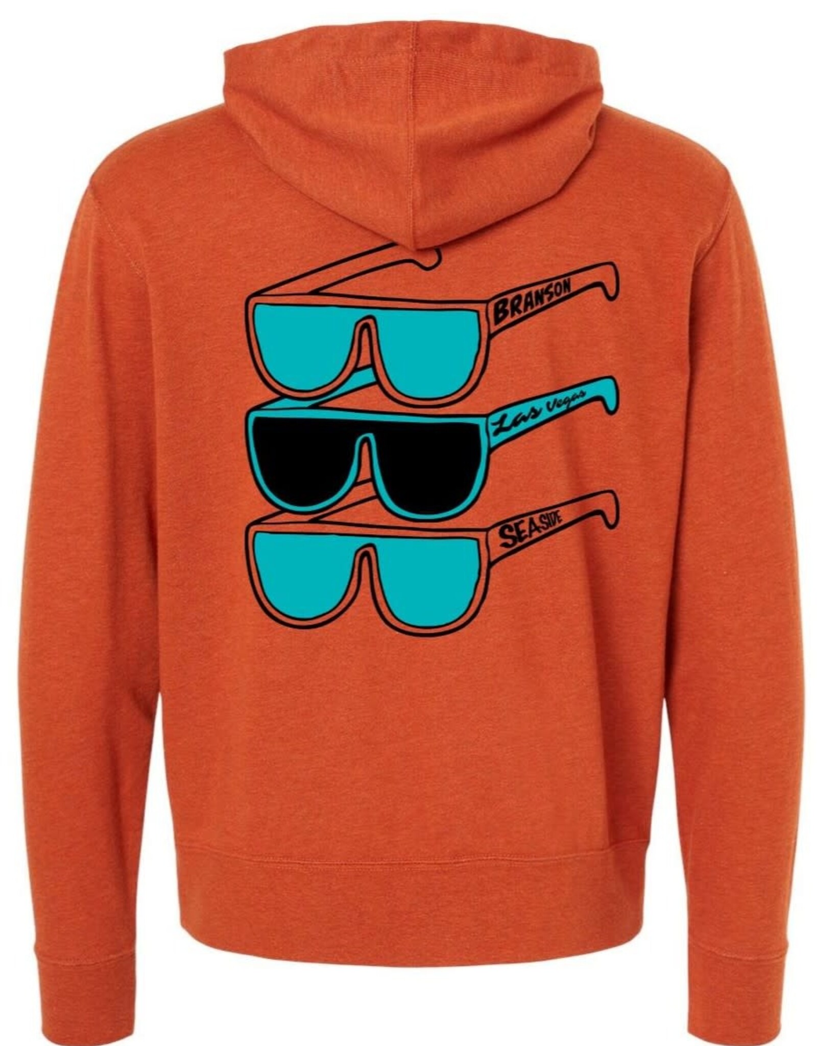 2025 Nationals Sunglasses Zip Up Hoodie