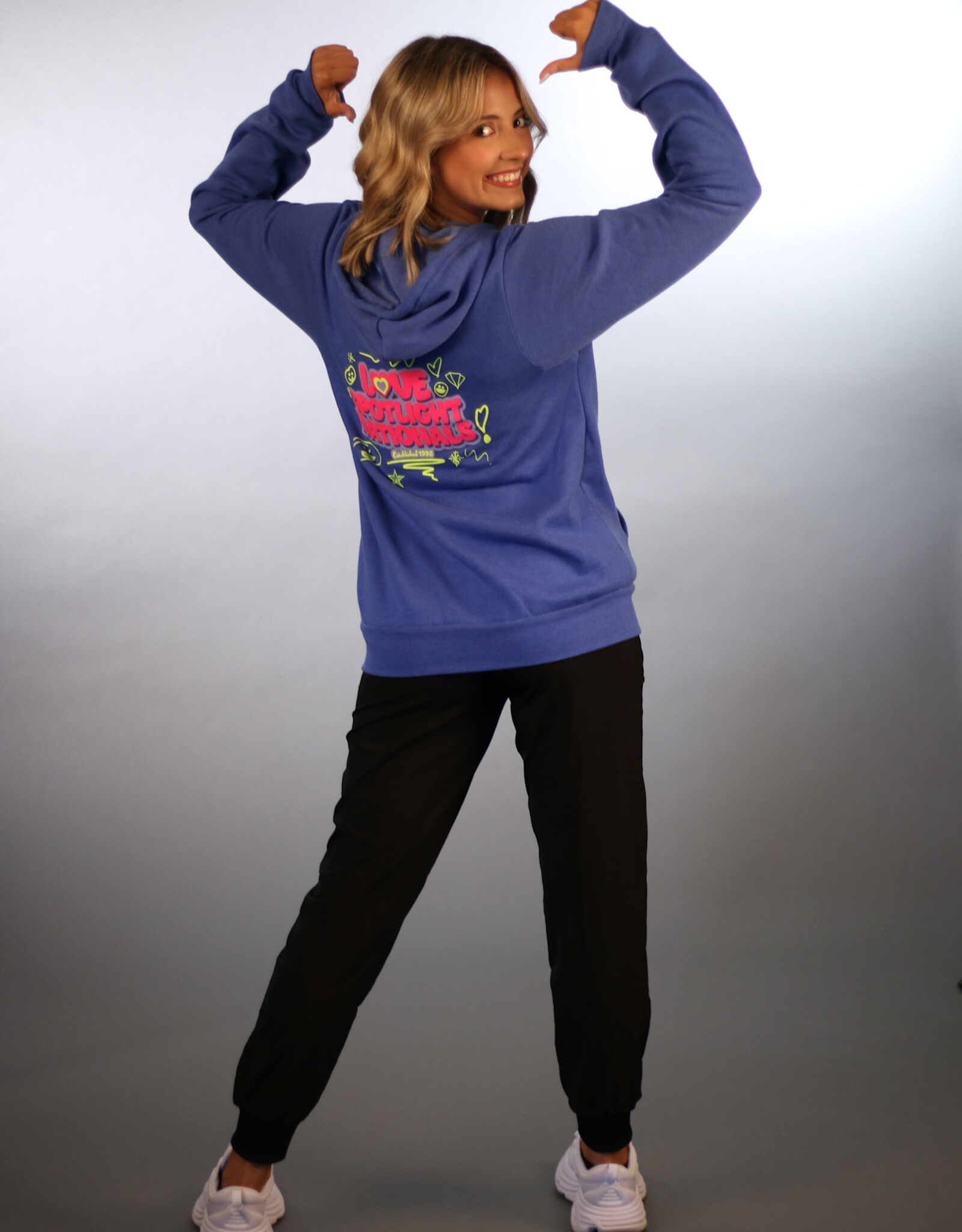 2024 Nationals Blue Zip Hoodie