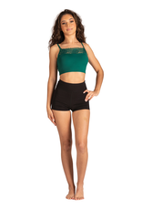 LACE CAMI BRA TOP DARK GREEN