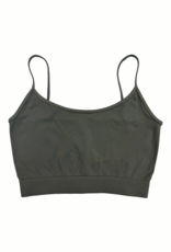 Cami Bra Charcoal - Adult One Size
