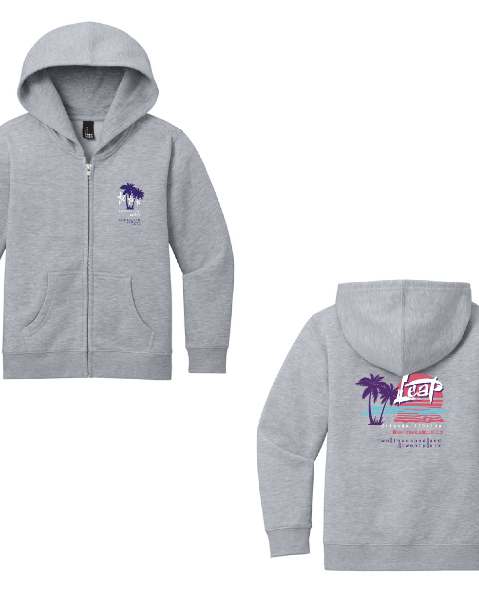 L - 2026 Leap! Nationals Youth Hoodie
