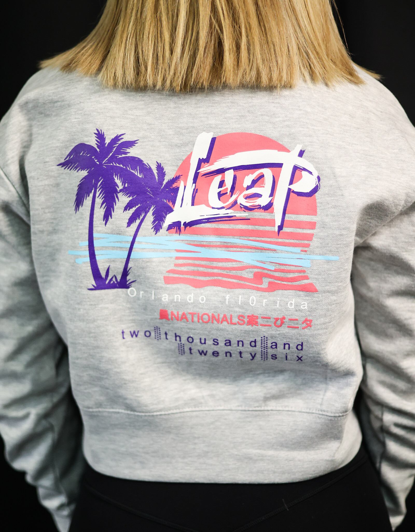 2026 Leap! Nationals Cropped Quarter Zip