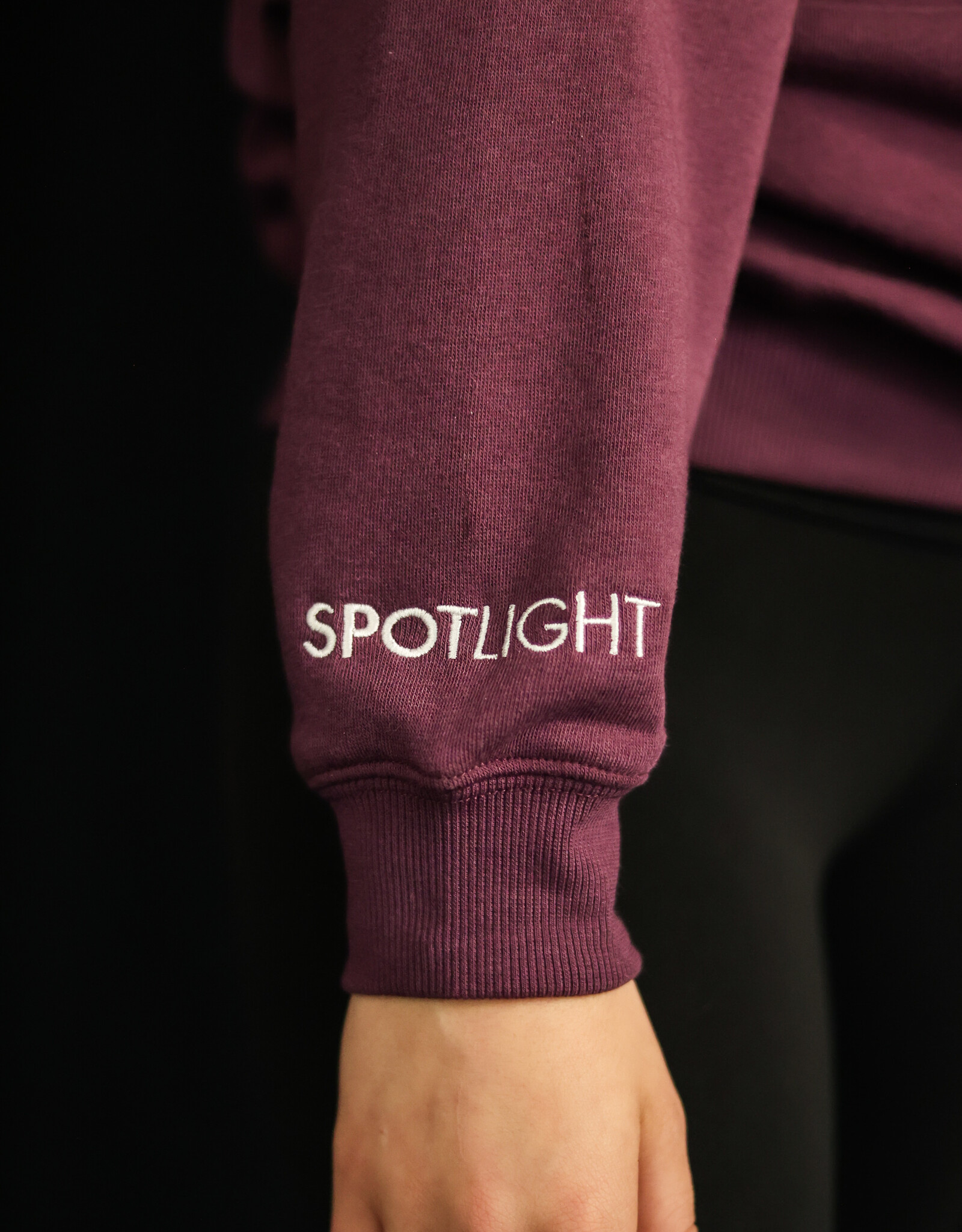 Between Classes Sweatshirt - Cherry Cola