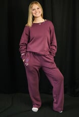 Between Classes Sweatshirt - Cherry Cola