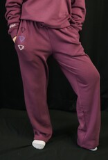 Between Classes Sweatpants- Cherry Cola