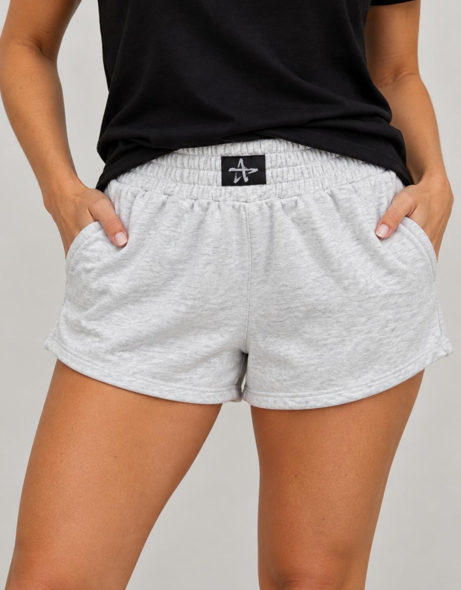 L - STAR HIGH WAIST SHORTS