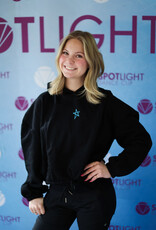 L - JAZZ TIE BOTTOM HOODIE