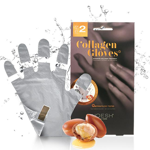 Voesh VOESH Collagen Mask Gloves - Argan Oil & Aloe Vera 100/Box Voesh VOESH Collagen Mask Gloves - Argan Oil & Aloe Vera 100/Box