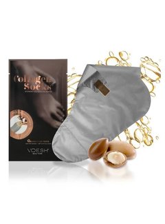 Voesh VOESH Collagen Mask Socks - Argan Oil & Floral Extracts single