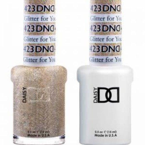 DND DND DUO GEL - 423 GLITTER FOR YOU DND DND DUO GEL - 423 GLITTER FOR YOU