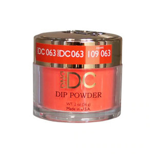 DND DC Dip 063 Shocking Orange 2 Oz