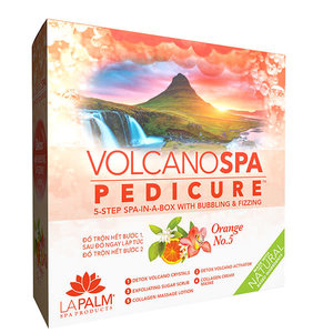 Volcano LA PALM Volcano Spa Pedicure 6 Steps - Orange #5