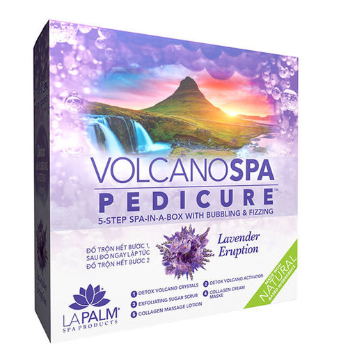 Volcano LA PALM Volcano Spa 6 Steps 36/Box - Lavender Volcano LA PALM Volcano Spa 6 Steps 36/Box - Lavender
