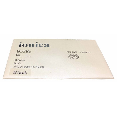 Ionica IONICA Crystal Rhinestones Black Ionica IONICA Crystal Rhinestones Black