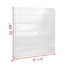 Acrylic Wall Rack 120 Bottles 21.25" W x 23.5" H