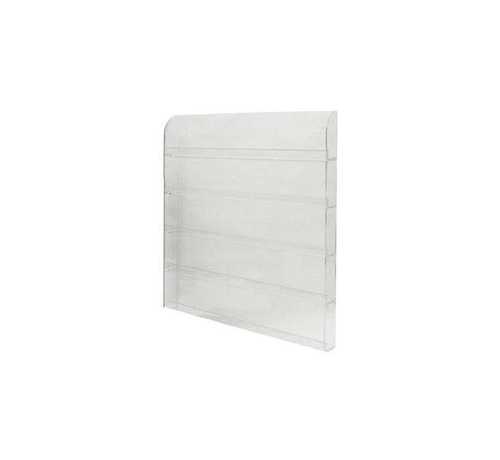 A.C.T. Acrylic Wall Rack 90 Bottles 21.75'' W X 23.5'' H