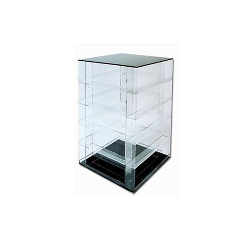 YCC Products Revolving Counter Acrylic Display NPR-140 Bottles