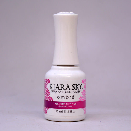 Kiara Sky KIARA SKY Ombre Gel Majestically Pink G807 Kiara Sky KIARA SKY Ombre Gel Majestically Pink G807
