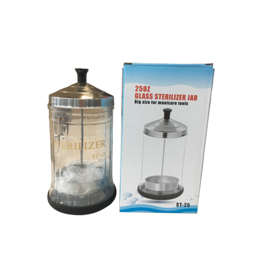 A.C.T. 25 oz Glass Sterilizer Jar 6'' Tall