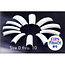 #10 LAMOUR Tips Frnech Blue 50 pcs