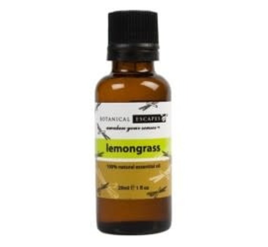 BOTANICAL ESCAPES HERBAL SPA PEDICURE Essential Oil 3.3 oz - Lemongrass