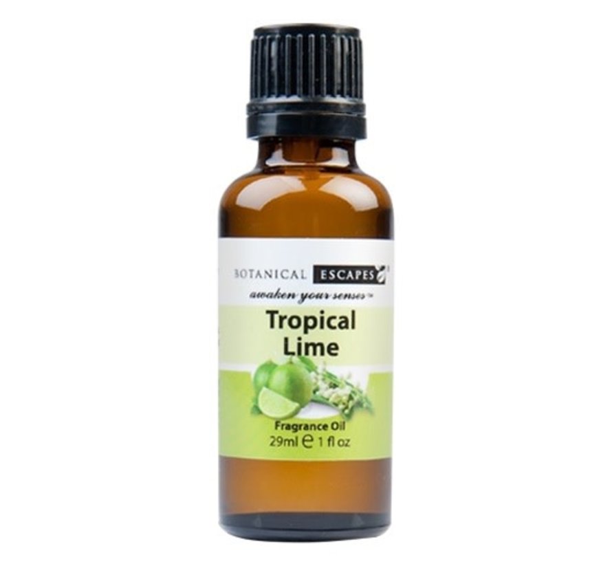 BOTANICAL ESCAPES HERBAL SPA PEDICURE Fragrance Oil 1 oz - Tropical Lime