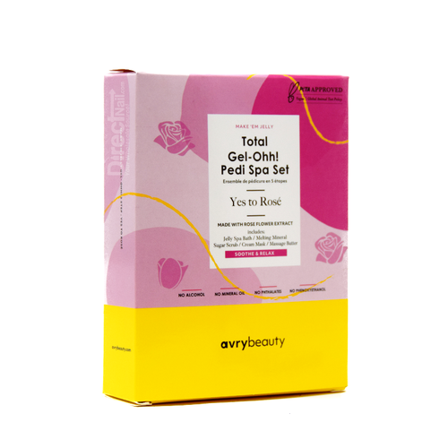 GEL-OHH! PEDI SPA SET 5 Step - Yes to Rose 50/Box SINGLE GEL-OHH! PEDI SPA SET 5 Step - Yes to Rose 50/Box SINGLE