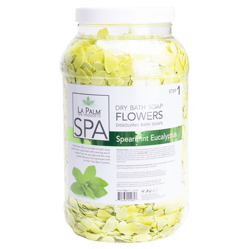 La Palm LA PALM Dry Bath Soap Flowers Gallon - Eucalyptus La Palm LA PALM Dry Bath Soap Flowers Gallon - Eucalyptus