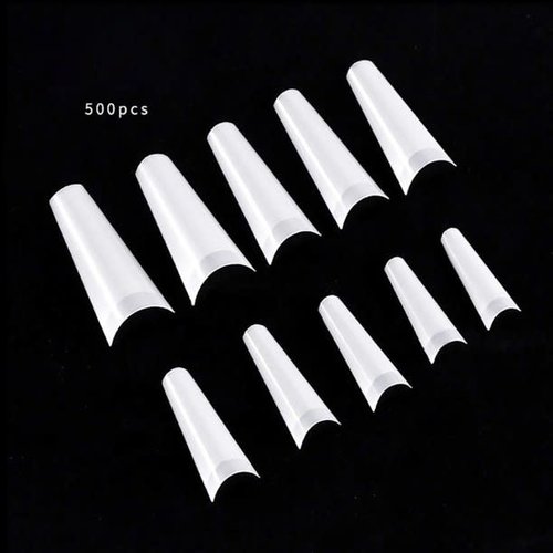 XXL COFFIN Natural Tips (0-9) 500 pcs XXL COFFIN Natural Tips (0-9) 500 pcs