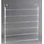 Acrylic Double Rows Polish Wall Rack 192 Bottles