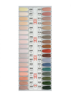 DND DND DC Gel Only Collection Chart #9  (290-326)